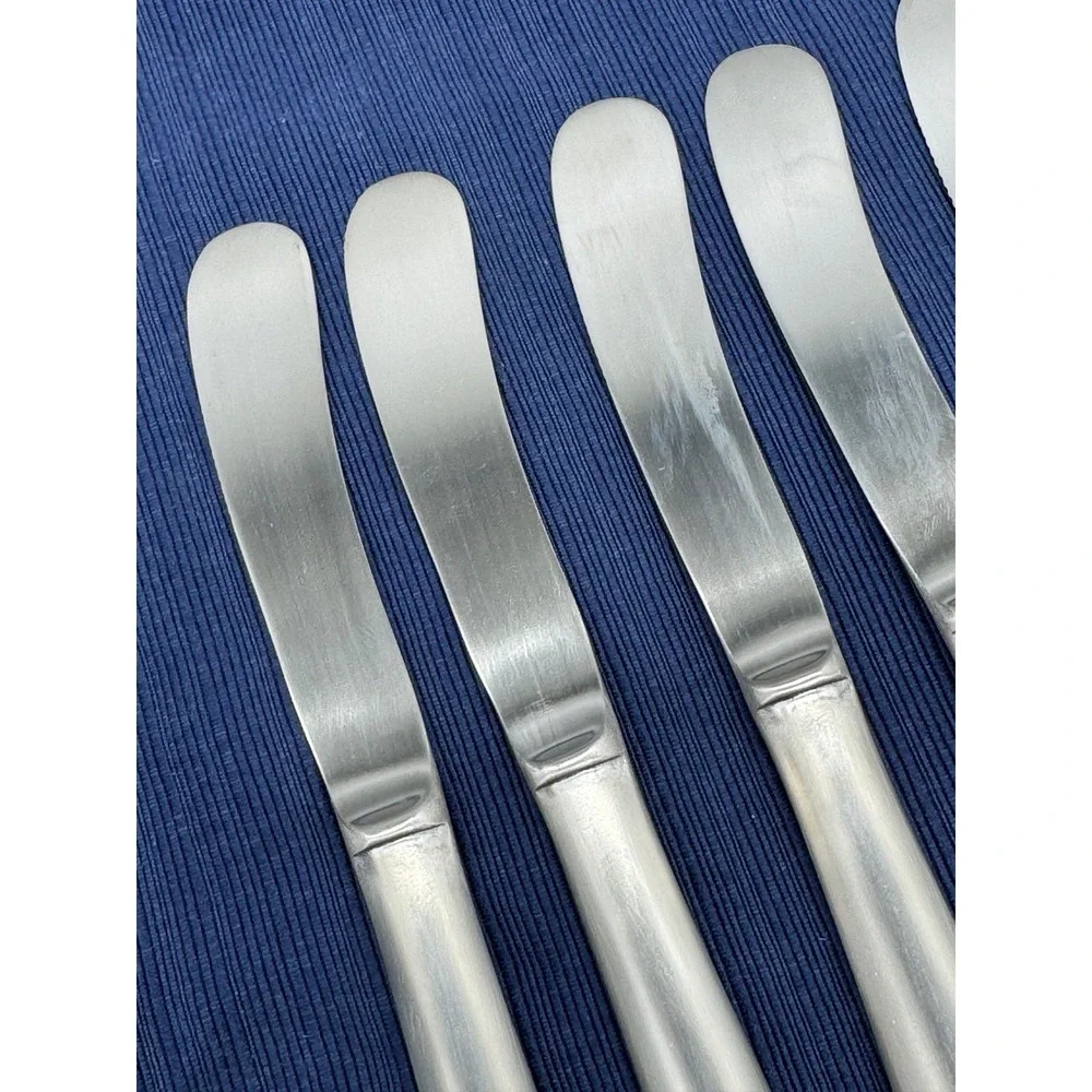 Towle Supreme Cutlery Liberty Bell Dinner Knife Pistol Stainless Japan Set of 8